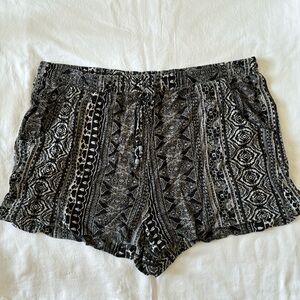 Patterned Soft Shorts